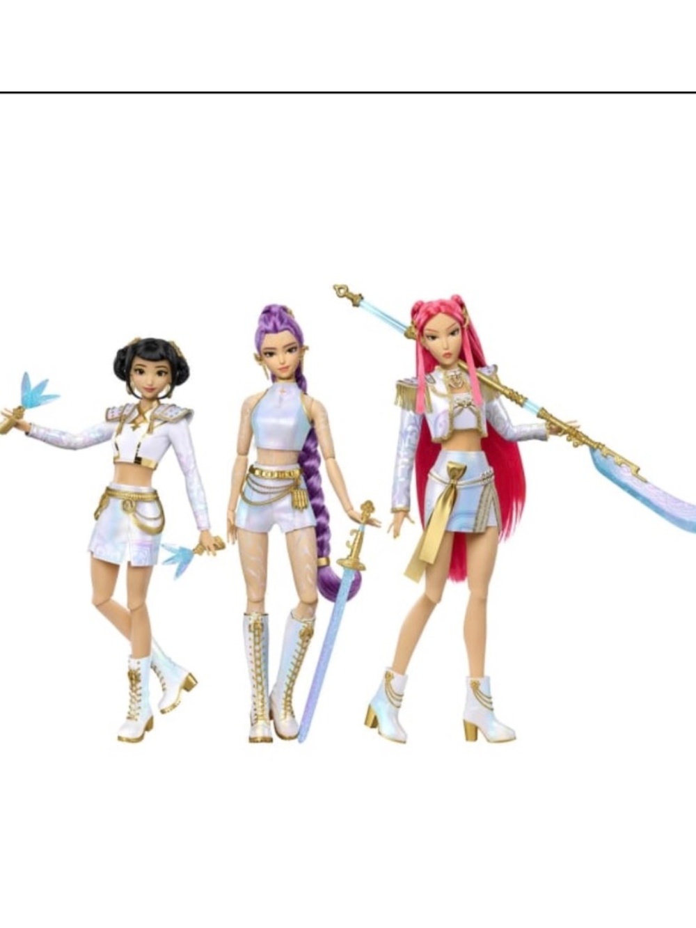 HUNTR/X Rumi, Mira, Zoey Kpop dolls What It Sounds Like